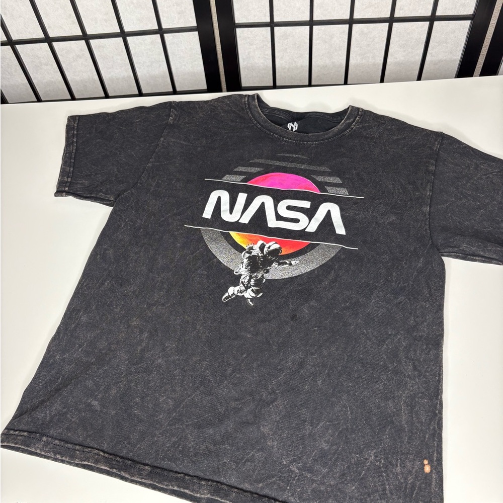 NASA Graphic Short Sleeve Tee - Black